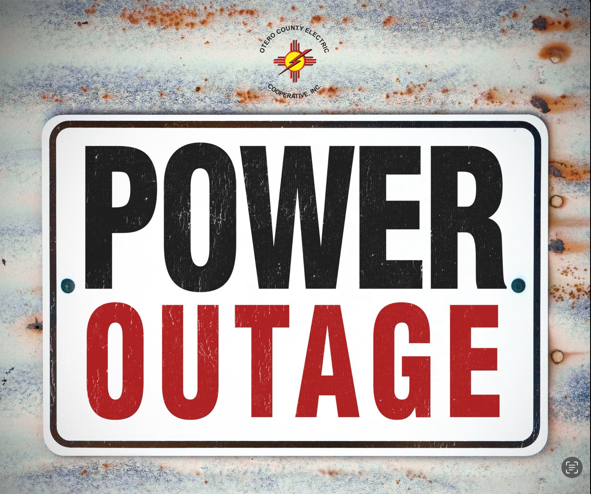 Planned Power Outage - RESCHEDULED